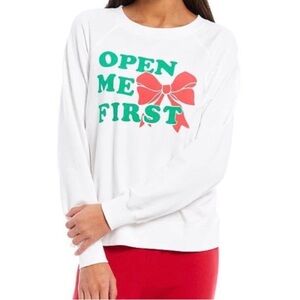 WILDFOX “Open Me First” Sweater Pullover Size Small